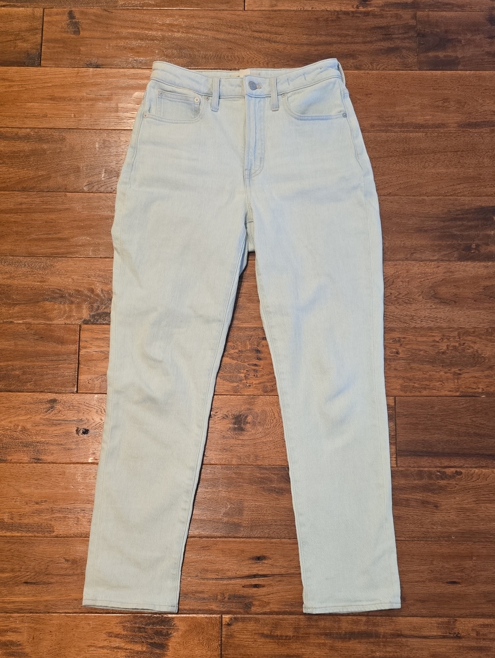 Madewell Curve Perfect  Light Blue High-Rise Women's Jeans